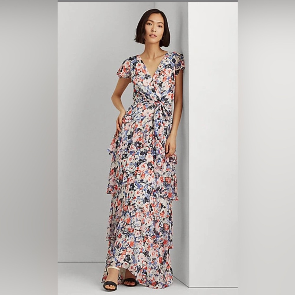 Ralph Lauren Floral Georgette dress